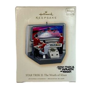 Hallmark Keepsake Ornament Star Trek II The Wrath of Khan Light & Sound